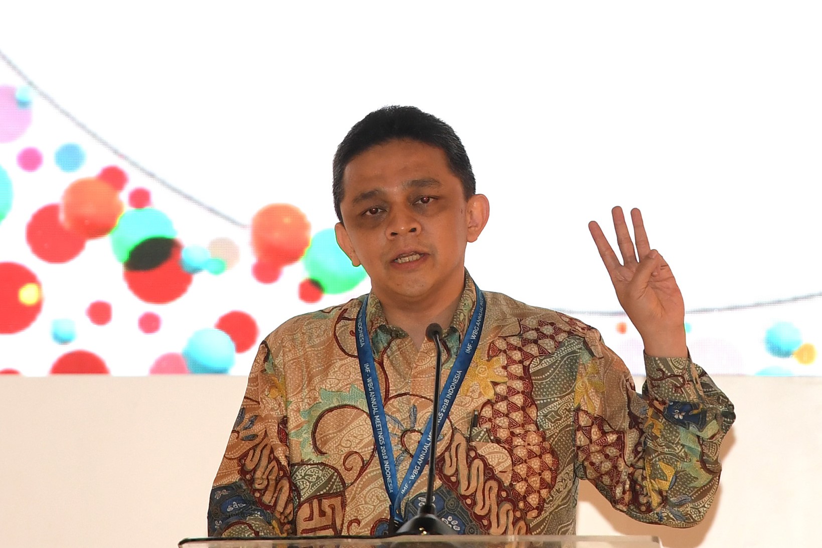 Direktur Jenderal Perimbangan Keuangan Kementerian Keuangan Luky Alfirman 