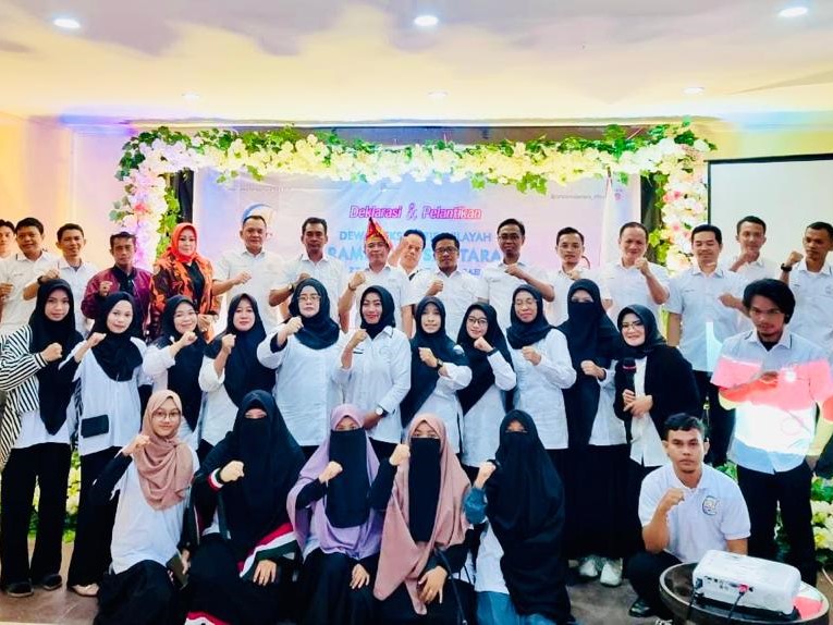 Deklarasi dan pelantikan Dewan Ekskutif Daerah Rampai Nusantara Provinsi Sulawesi Tengah di Palu, Rabu (14/12). 