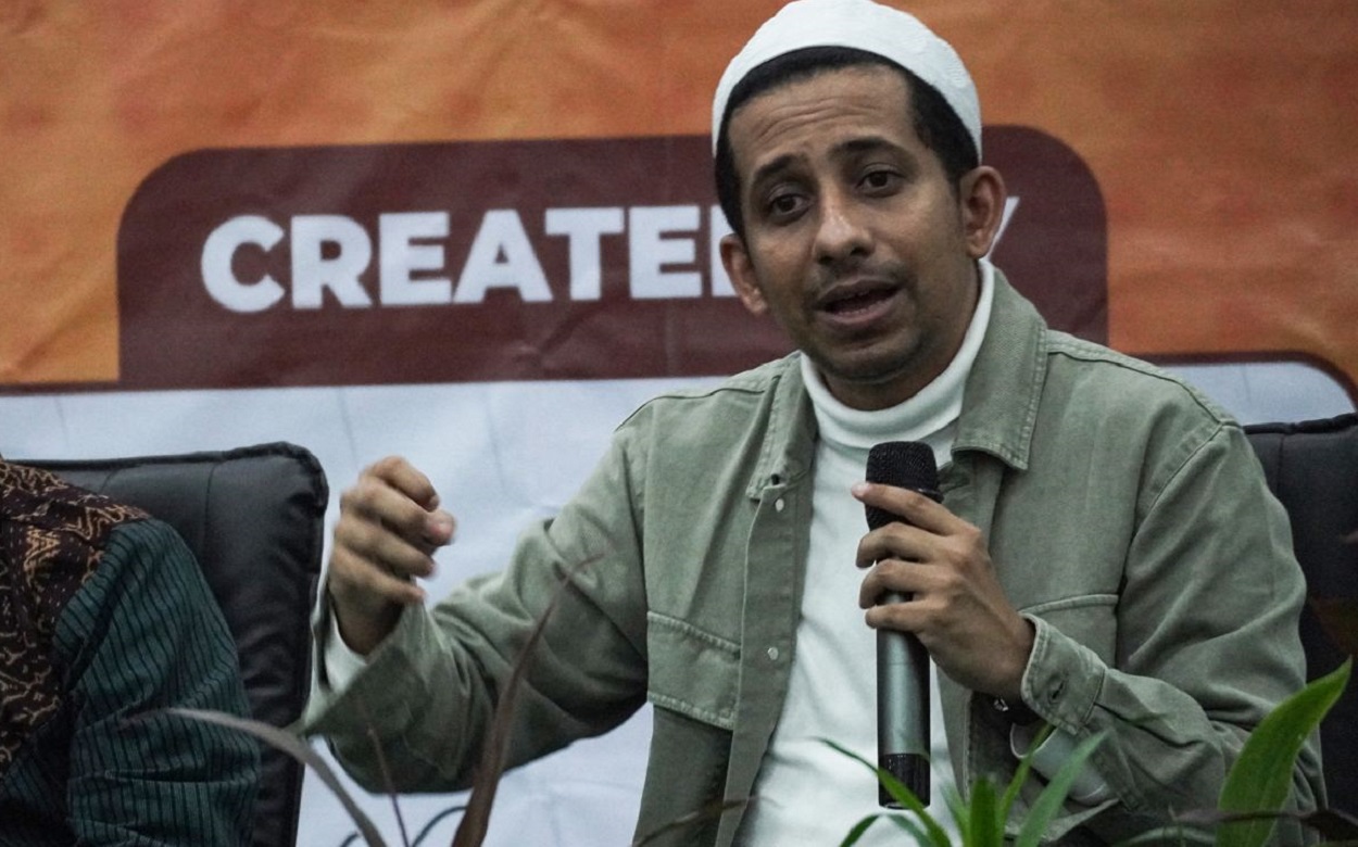 Aktivis Gerakan Islam Cinta Husein Ja'far Al Hadar.