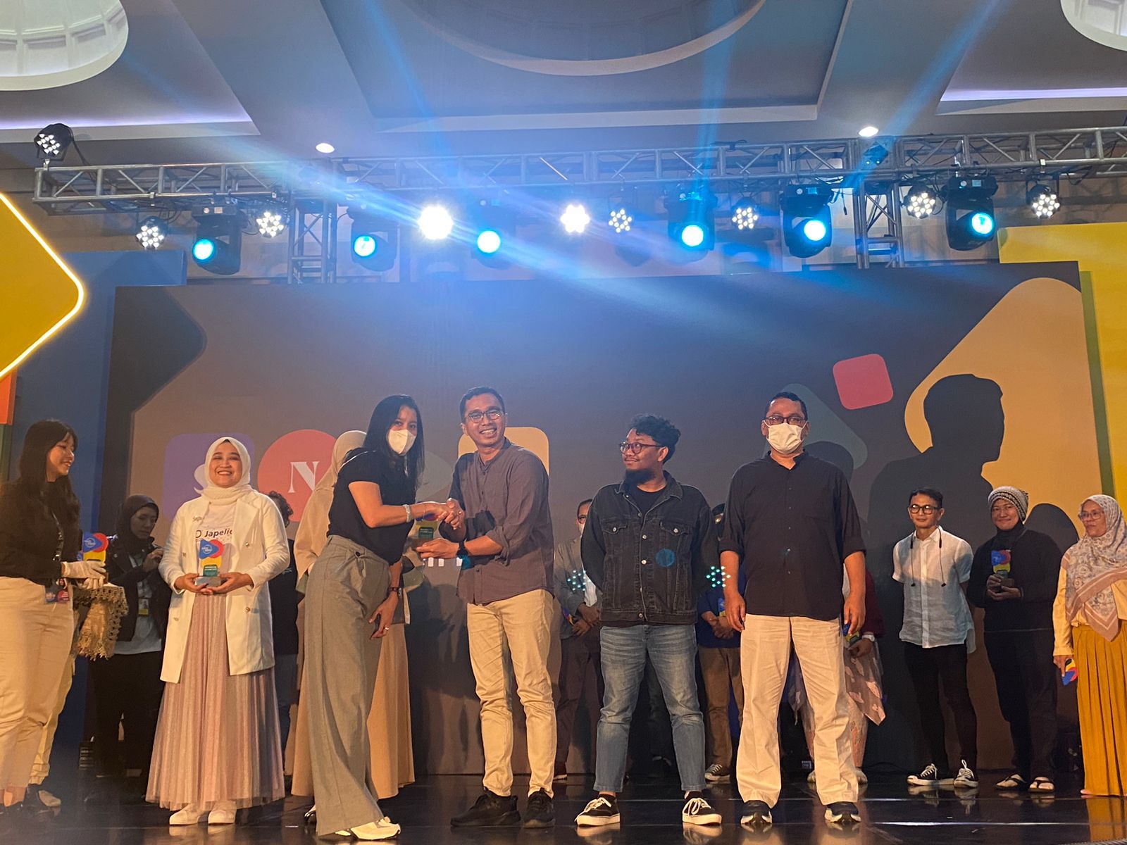 Siberkreasi Netizen Fair (SNF) di Hotel Grand Inna Malioboro, Yogyakarta.