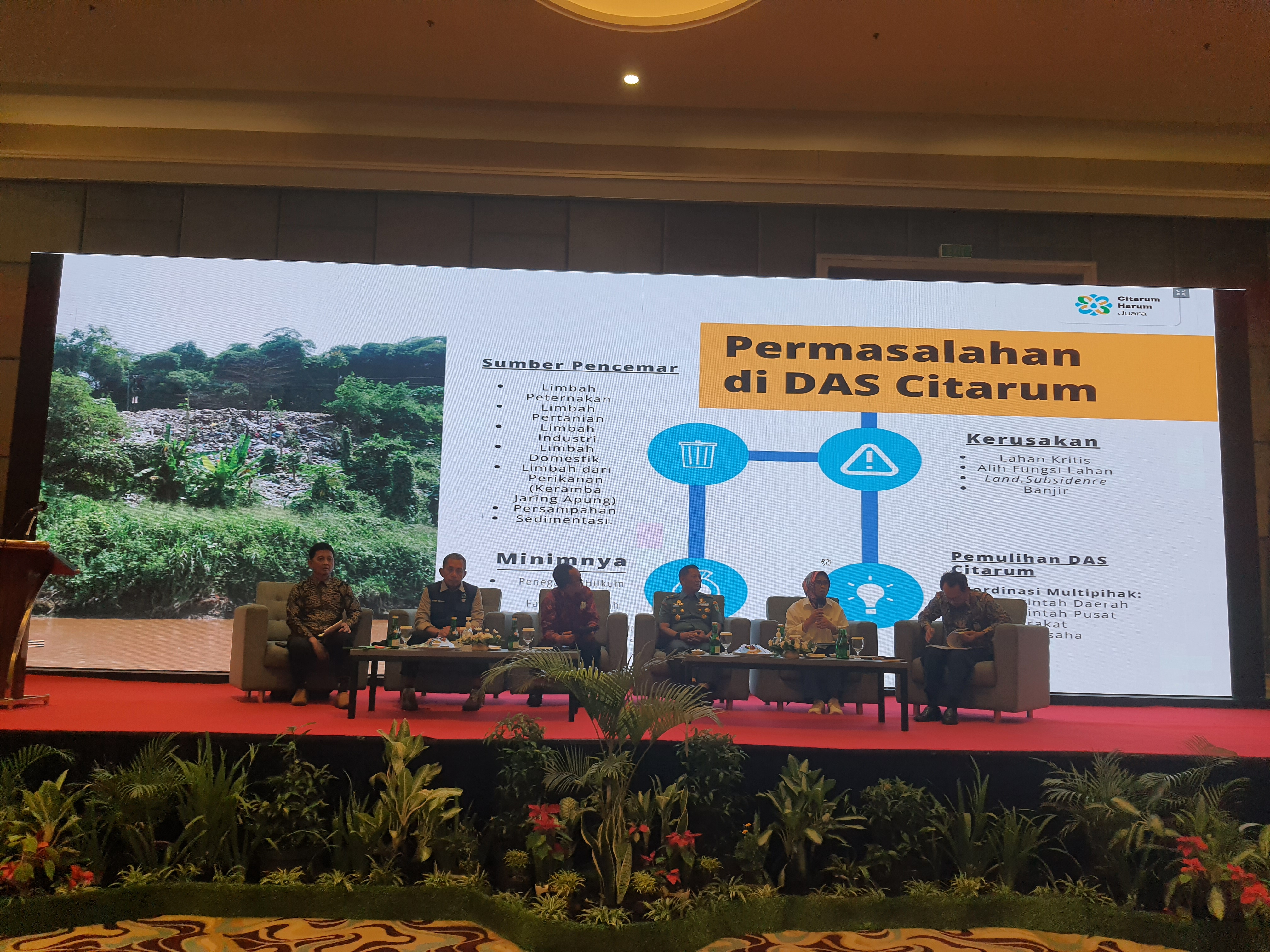 Workshop keberlanjutan Program Citarum Harum di Kota Bandung