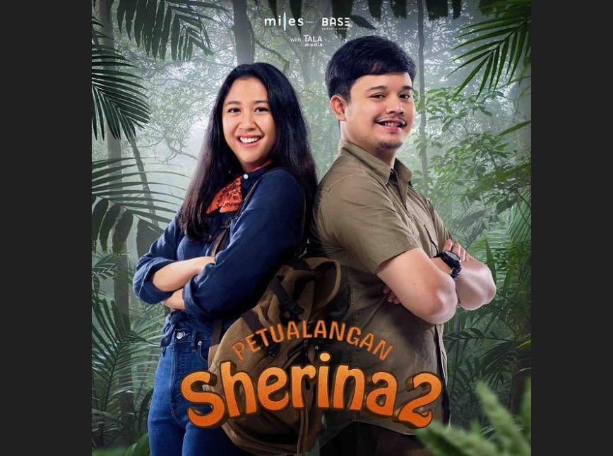 Poster film Petualangan Sherina 2, yang menampilkan Sherina Munaf dan Derby Romero