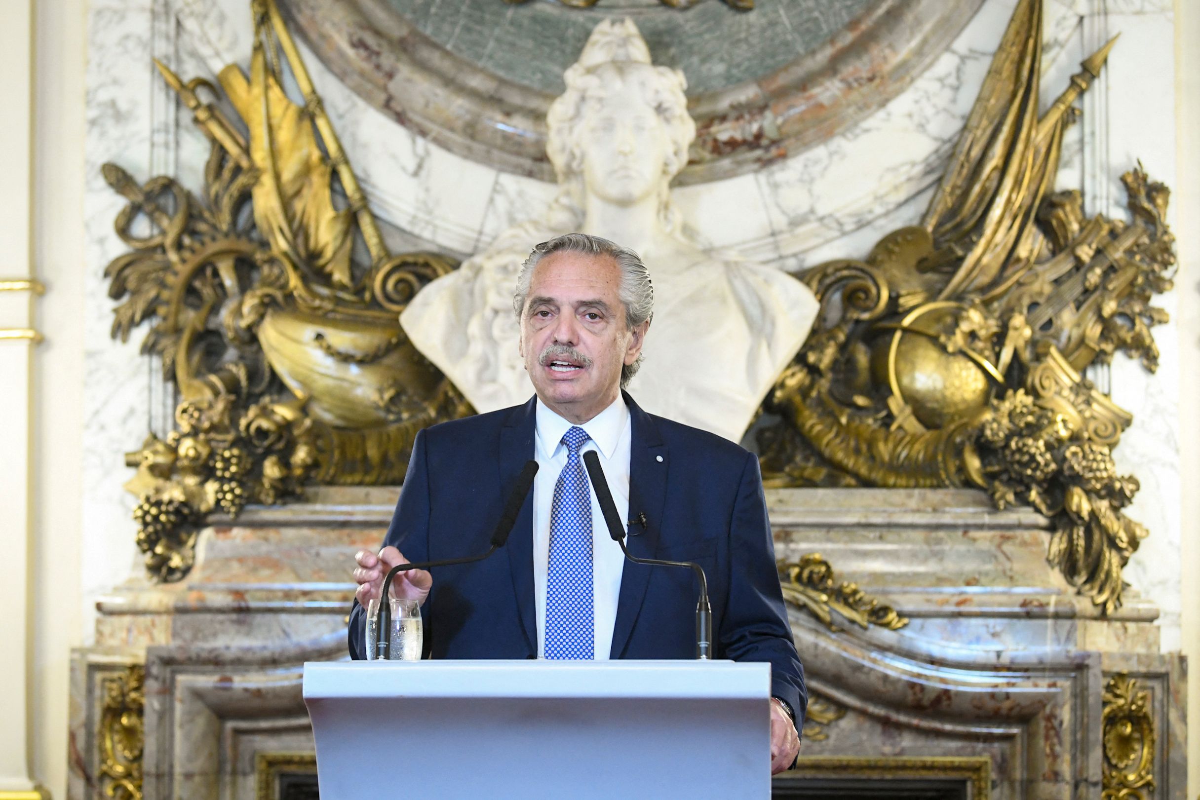 Presiden Argentina Alberto Fernandez