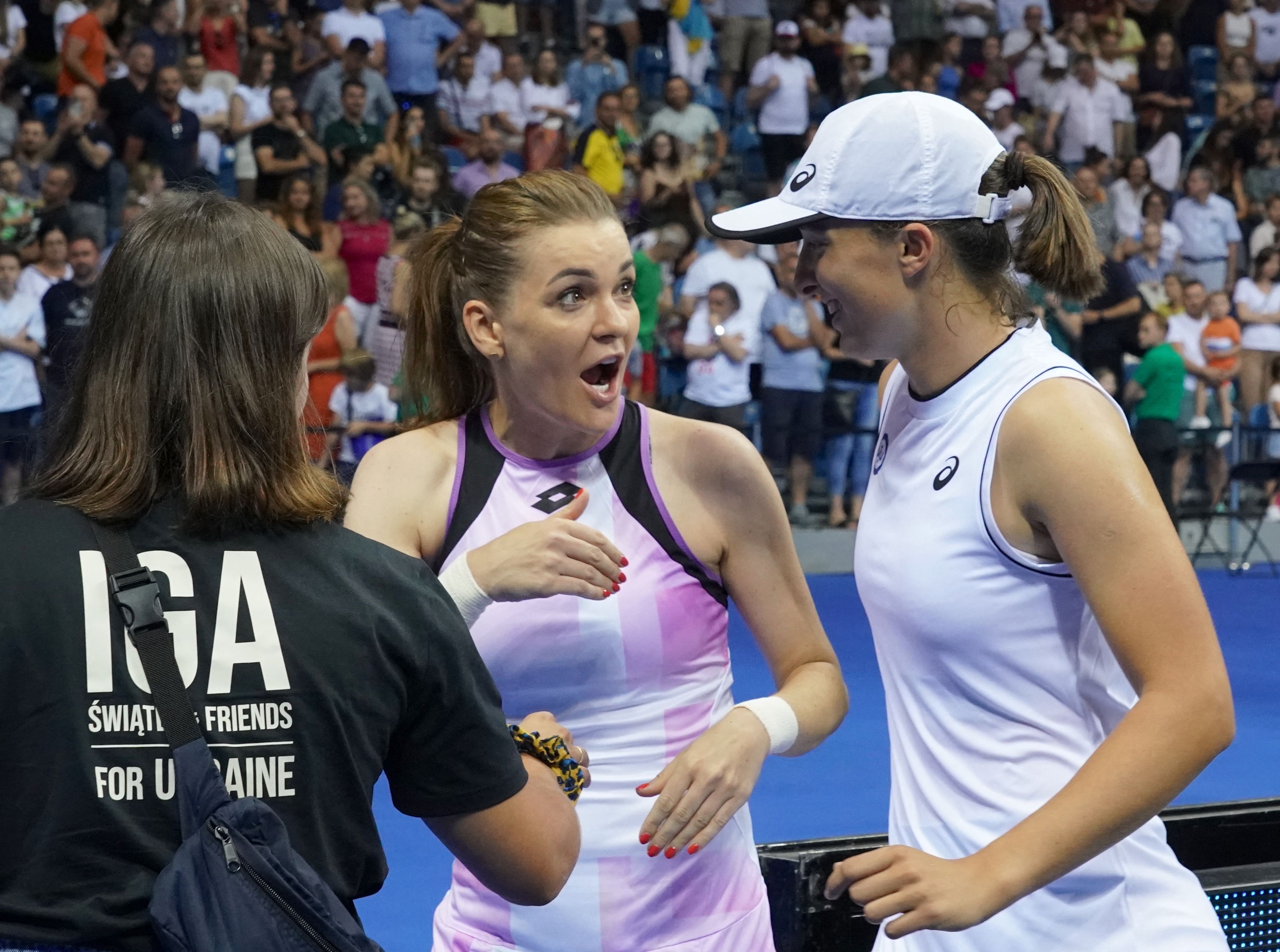 Mantan Petenis Polandia Agnieszka Radwanska