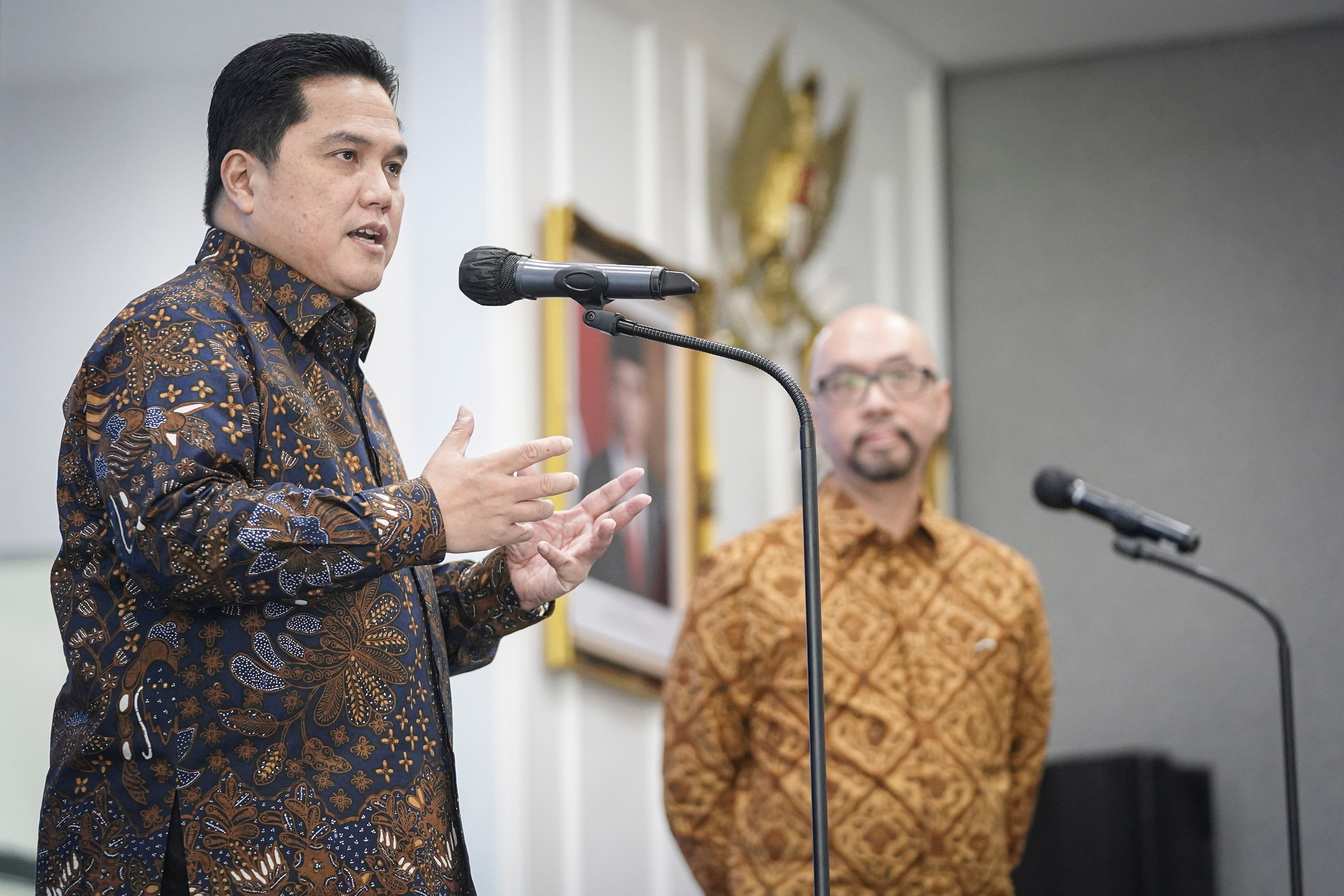 Menteri BUMN Erick Thohir