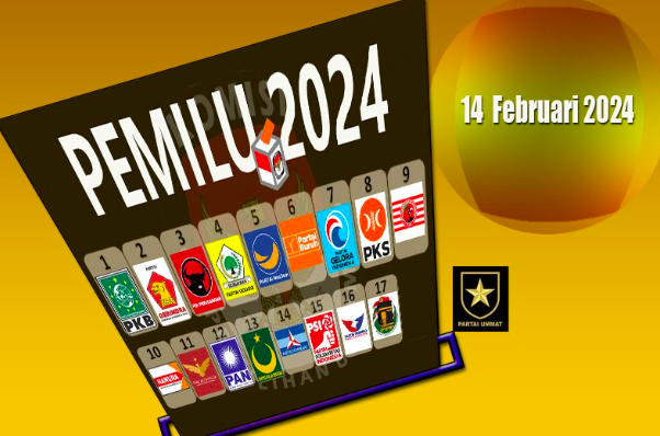 Ilustrasi verifikasi faktual ulang keanggotaan Partai Ummat pada Pemilu 2024. 