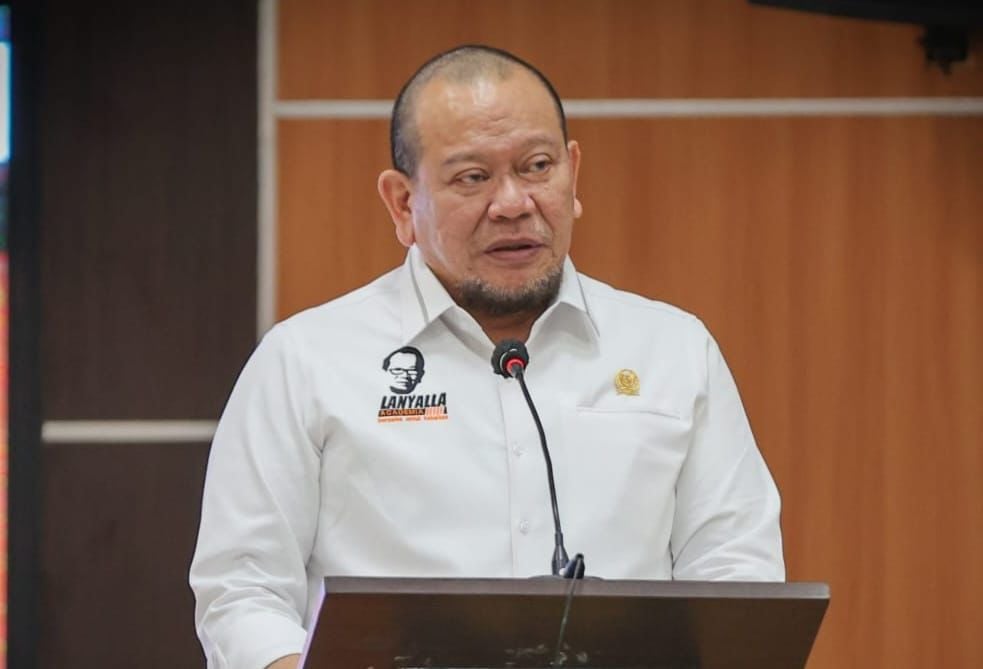 Ketua DPD RI AA LaNyalla M Mattalitti menanggapi soal mitigasi bencana mengingat wilayah Indonesia yang rawan bencana.