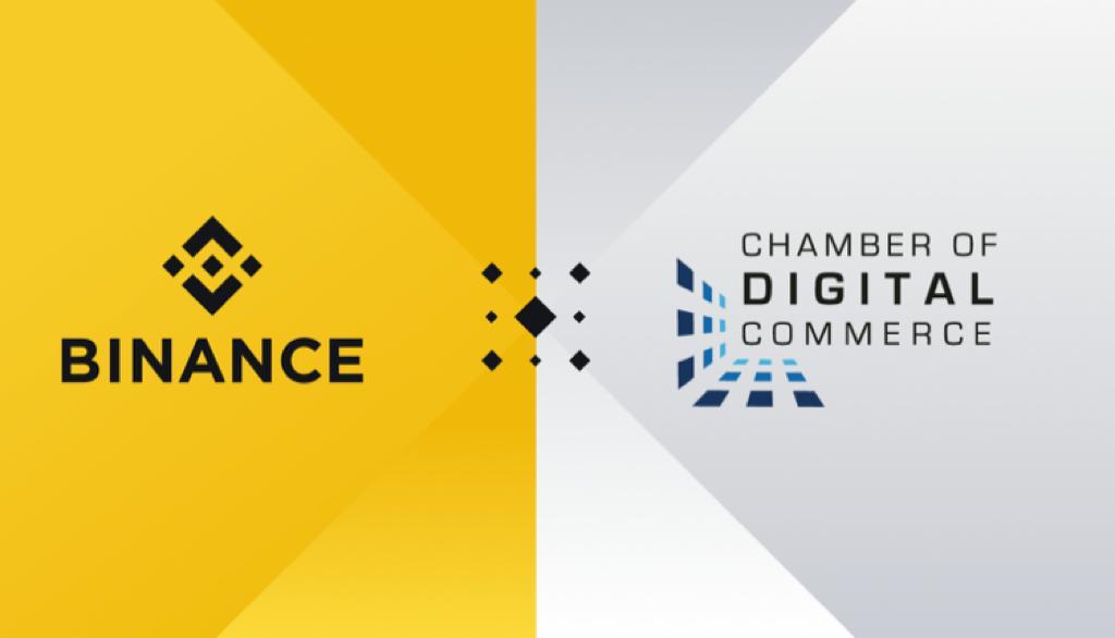 Binance bergabung dengan Chamber of Digital Commerce
