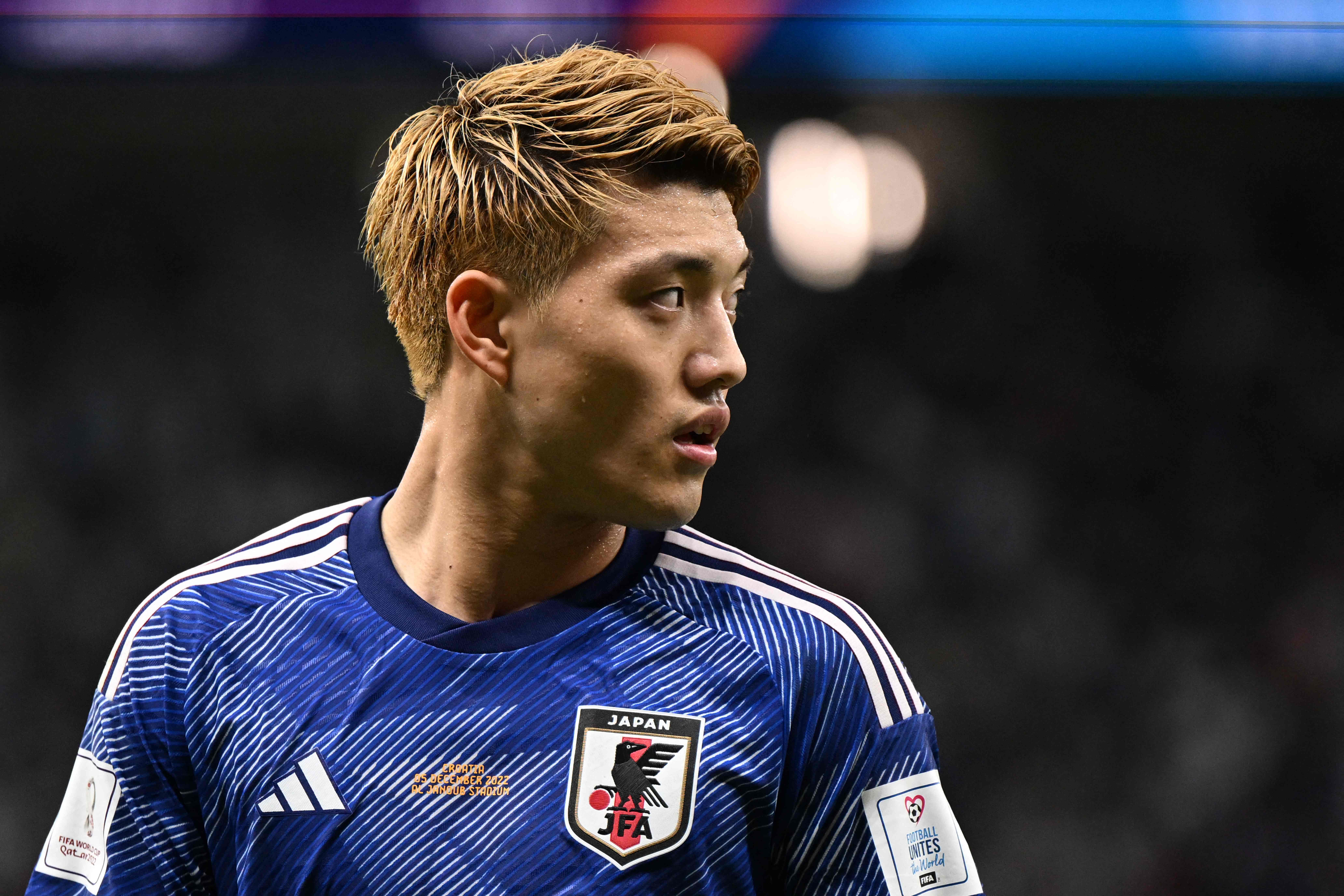 Penyerang timnas Jepang Ritsu Doan