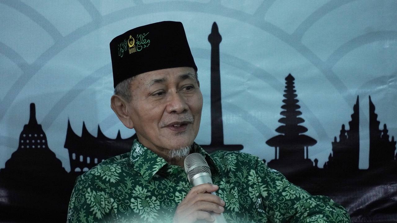 Ketua Umum Pengurus Besar Mathla'ul Anwar KH Embay Mulya Syarief.