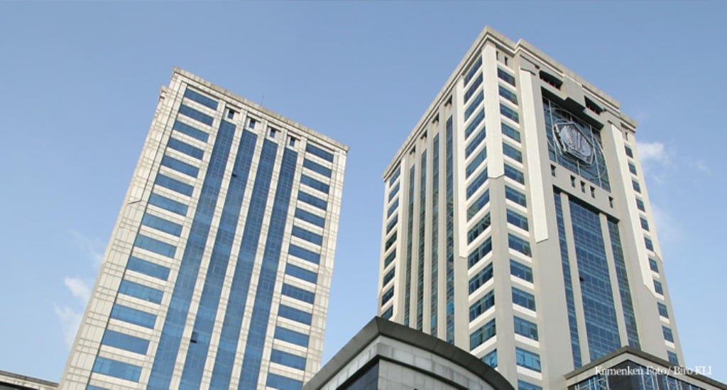 Gedung Kementerian Keuangan.