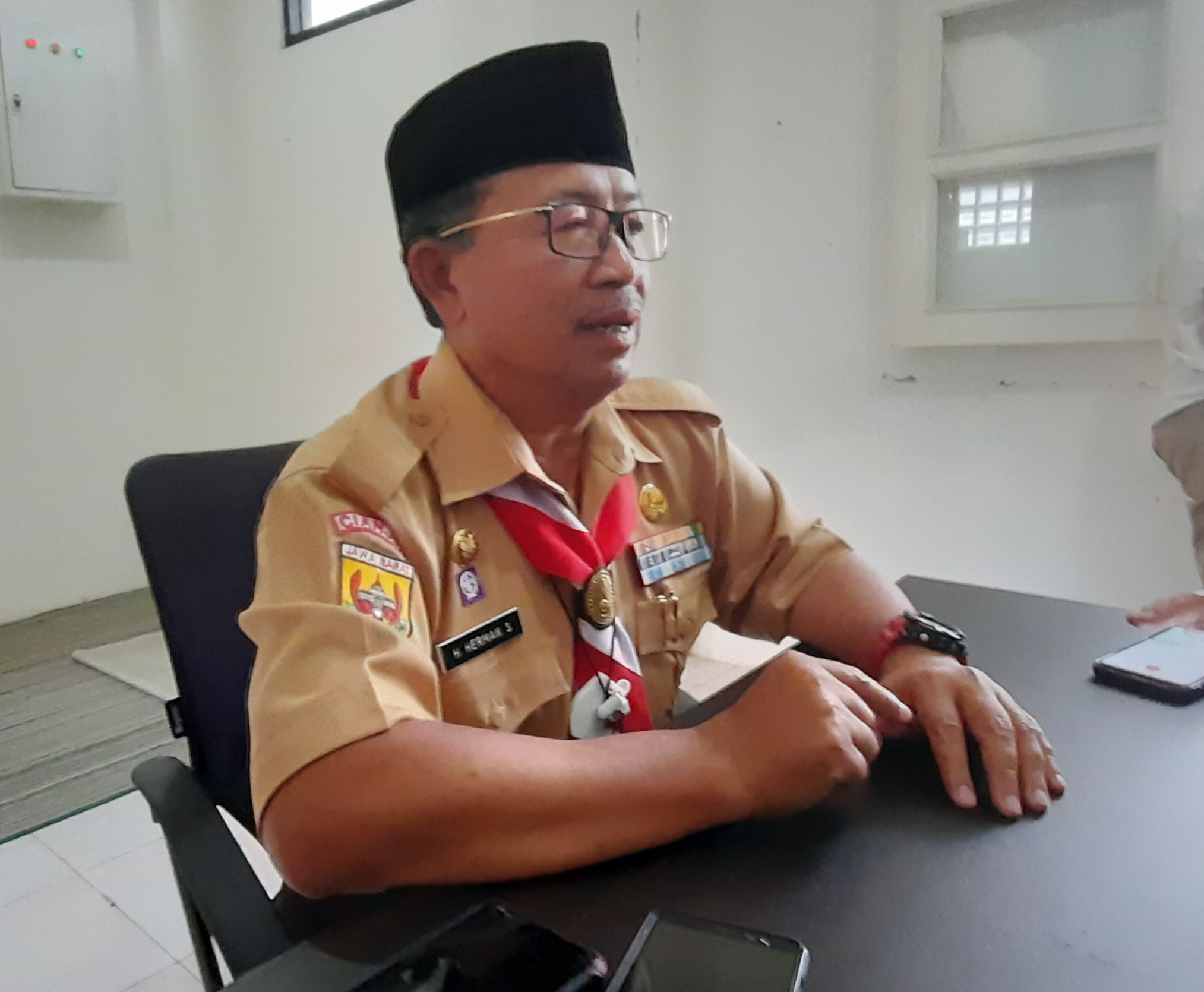 Bupati Cianjur Herman Suherman.