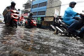 Banjir Tangerang Selatan. 