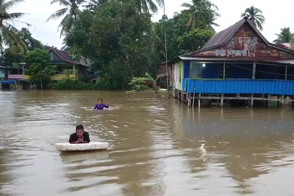 Banjir di Maros.