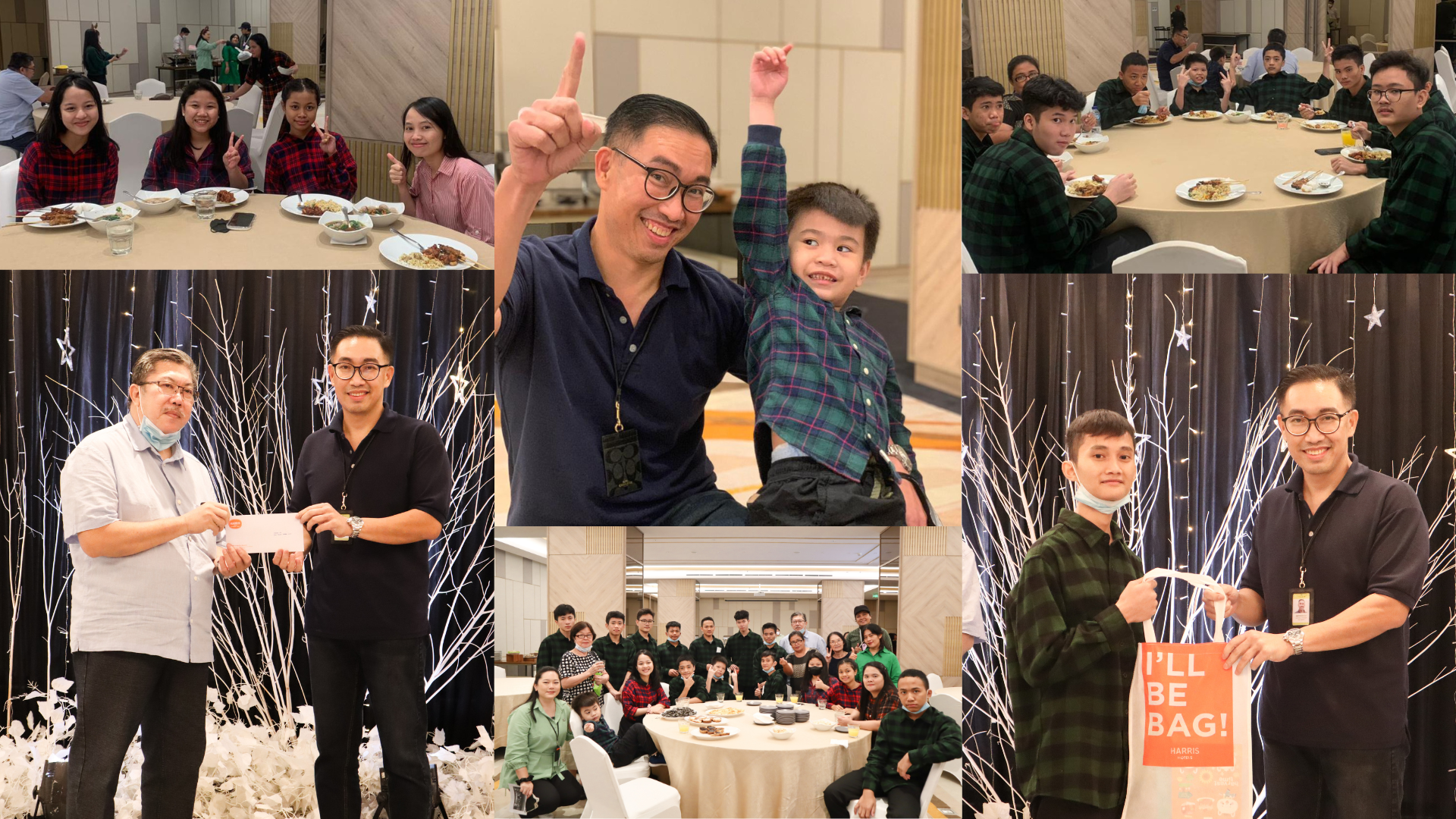 Perayaan natal HARRIS SUites Puri Mansion bersama Panti Asuhan Karena Kasih