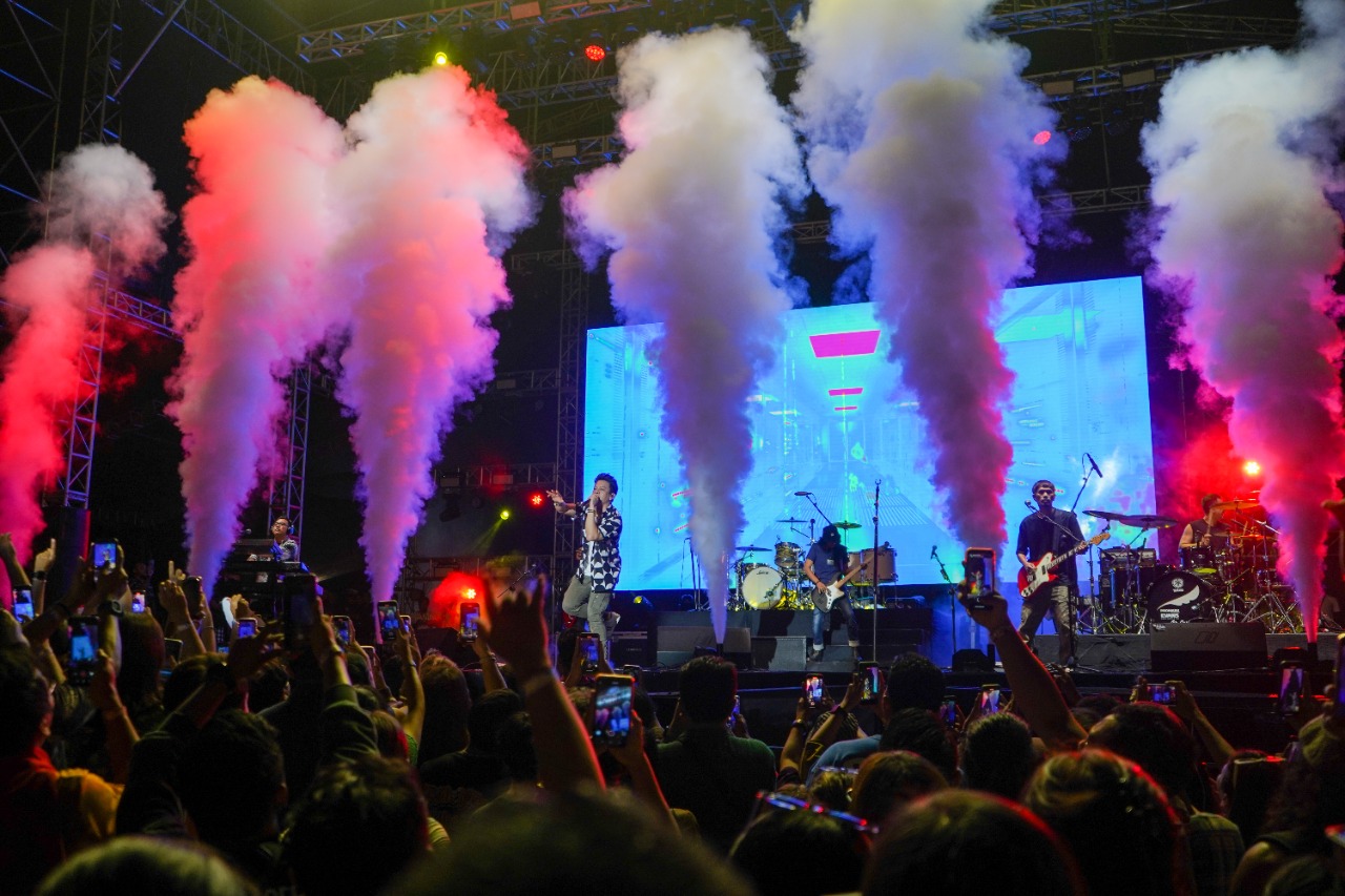  ‘Road To Now Playing Festival 2023’ di The Nusa Dua, Bali, Selasa (29/11). 