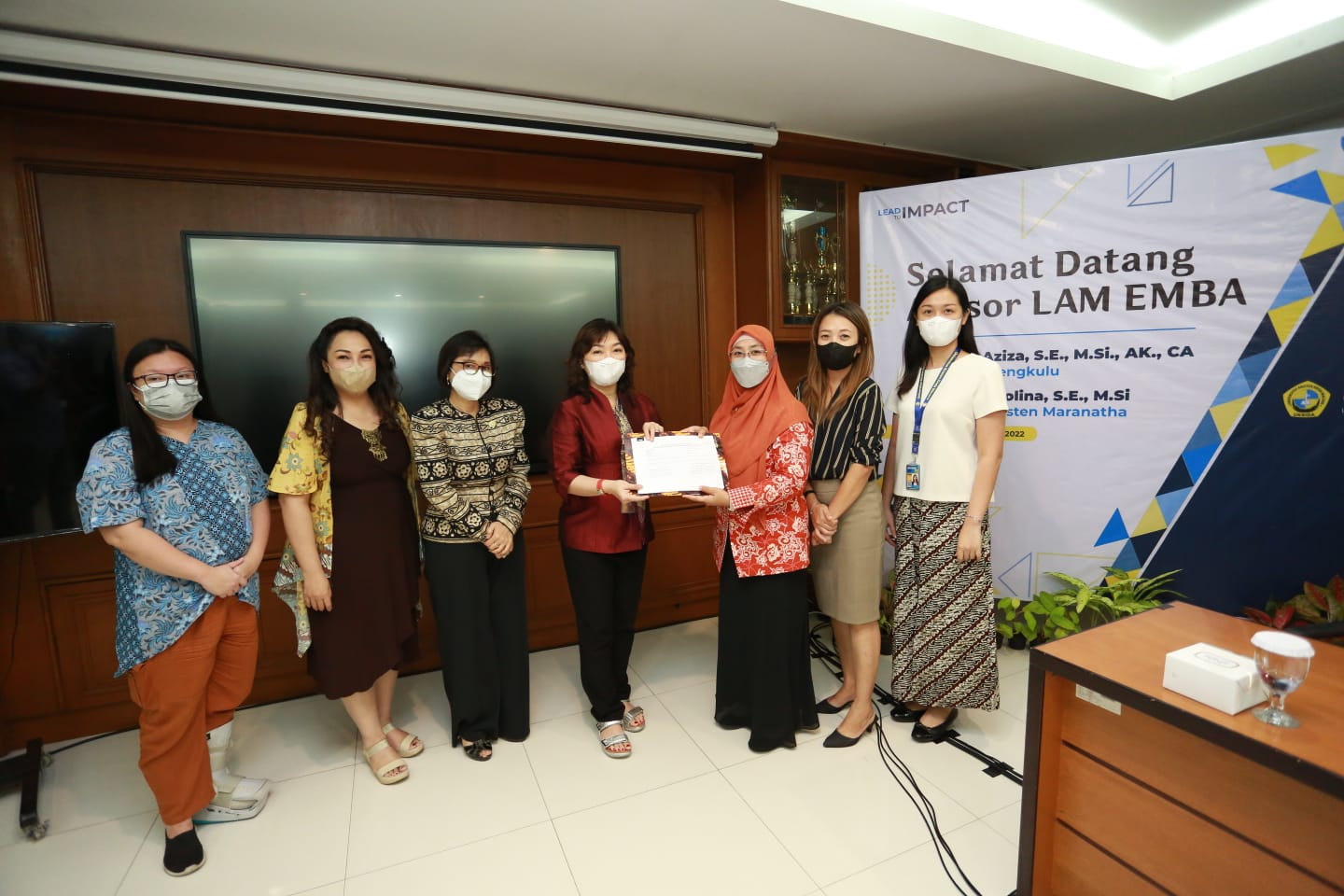 PROGRAM Stugi Akuntansi Fakultas Fakultas Ekonomi dan Bisnis (FEB) Ukrida meraih akreditasi Unggul dari hasil asesmen LAMEMBA.