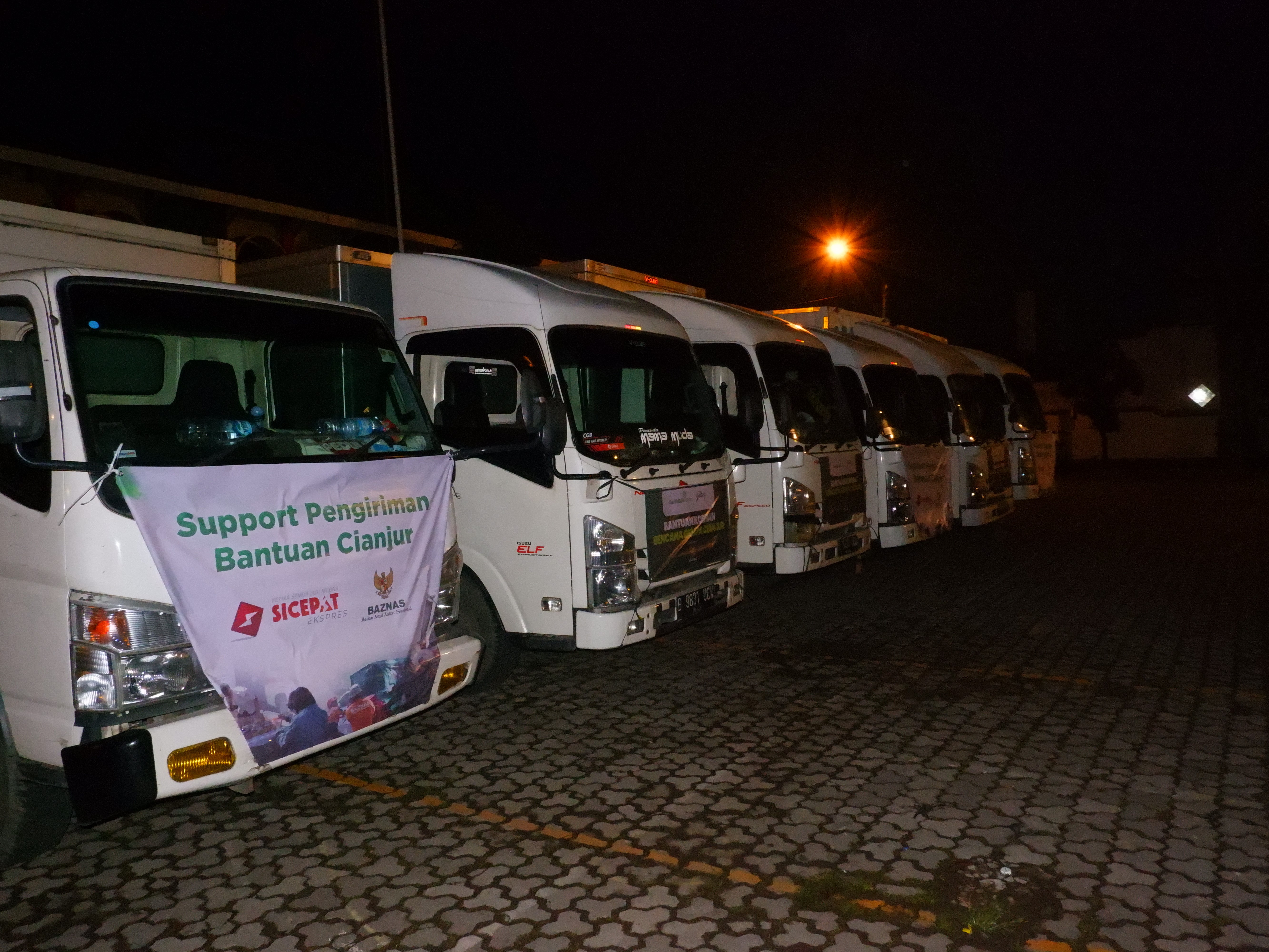 Gandeng Baznas, Sicepat Salurkan Bantuan untuk Korban Gempa Cianjur