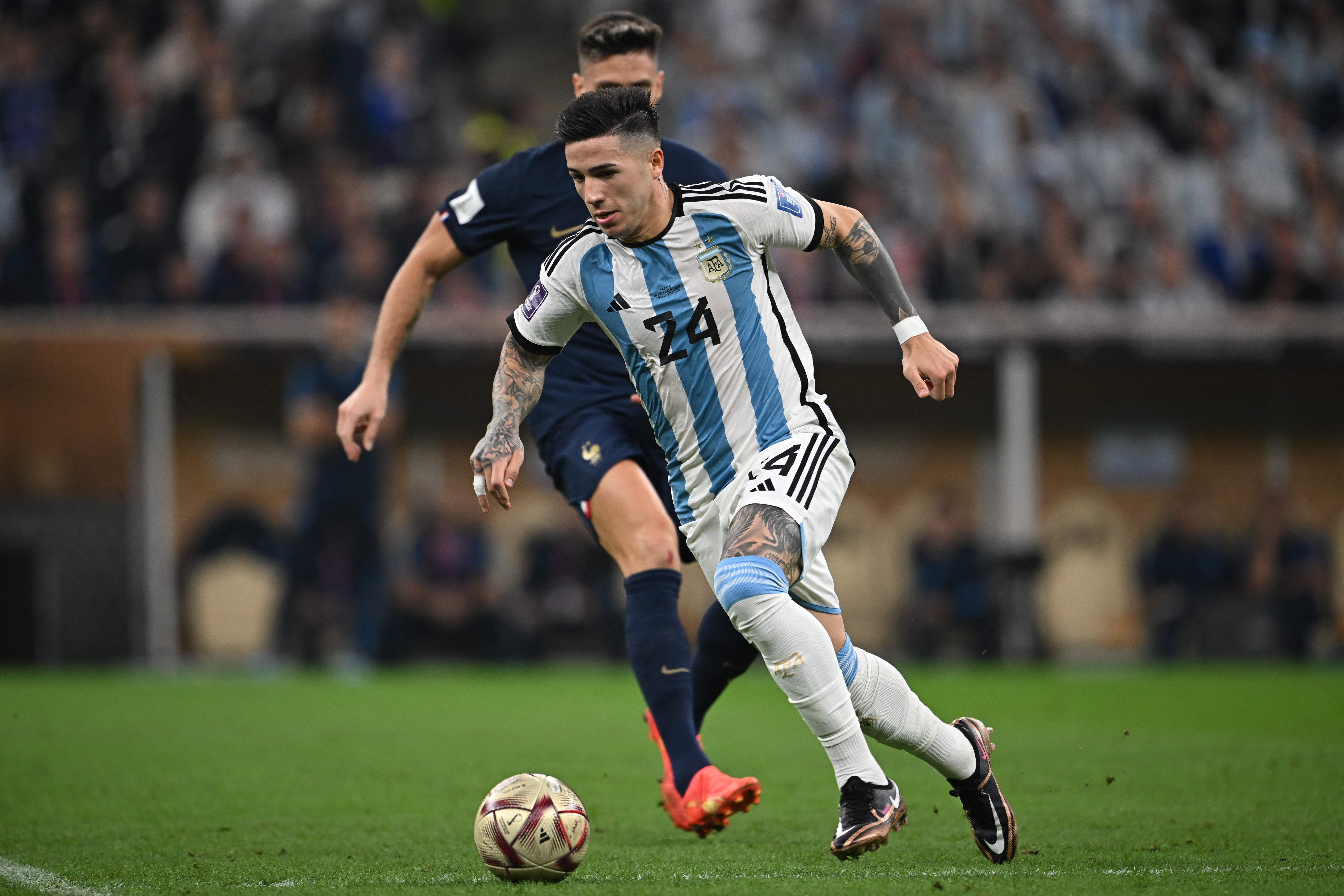 Gelandang timnas Argentina, Enzo Fernandez 