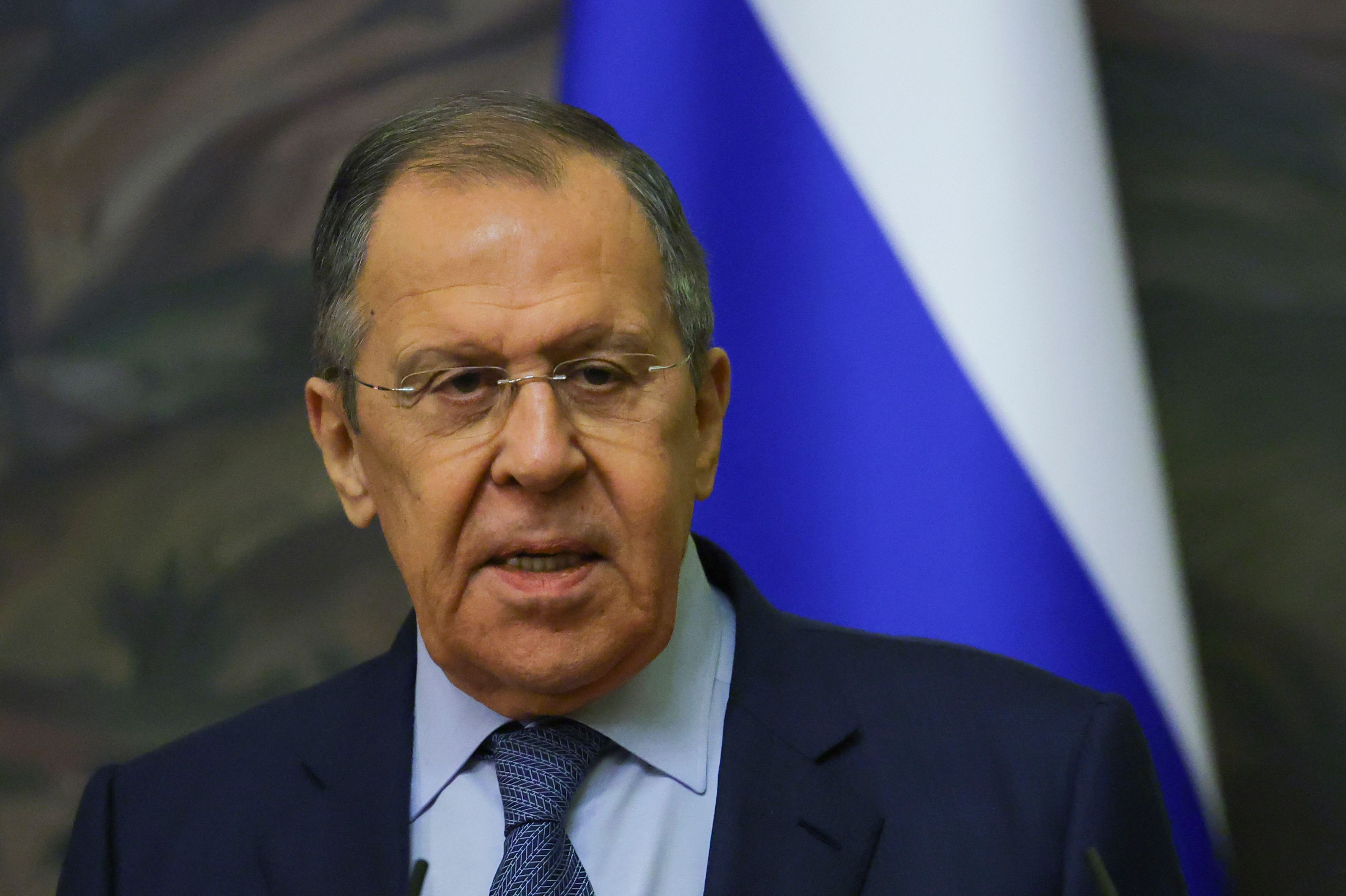 Menteri Luar Negeri Rusia Sergei Lavrov.