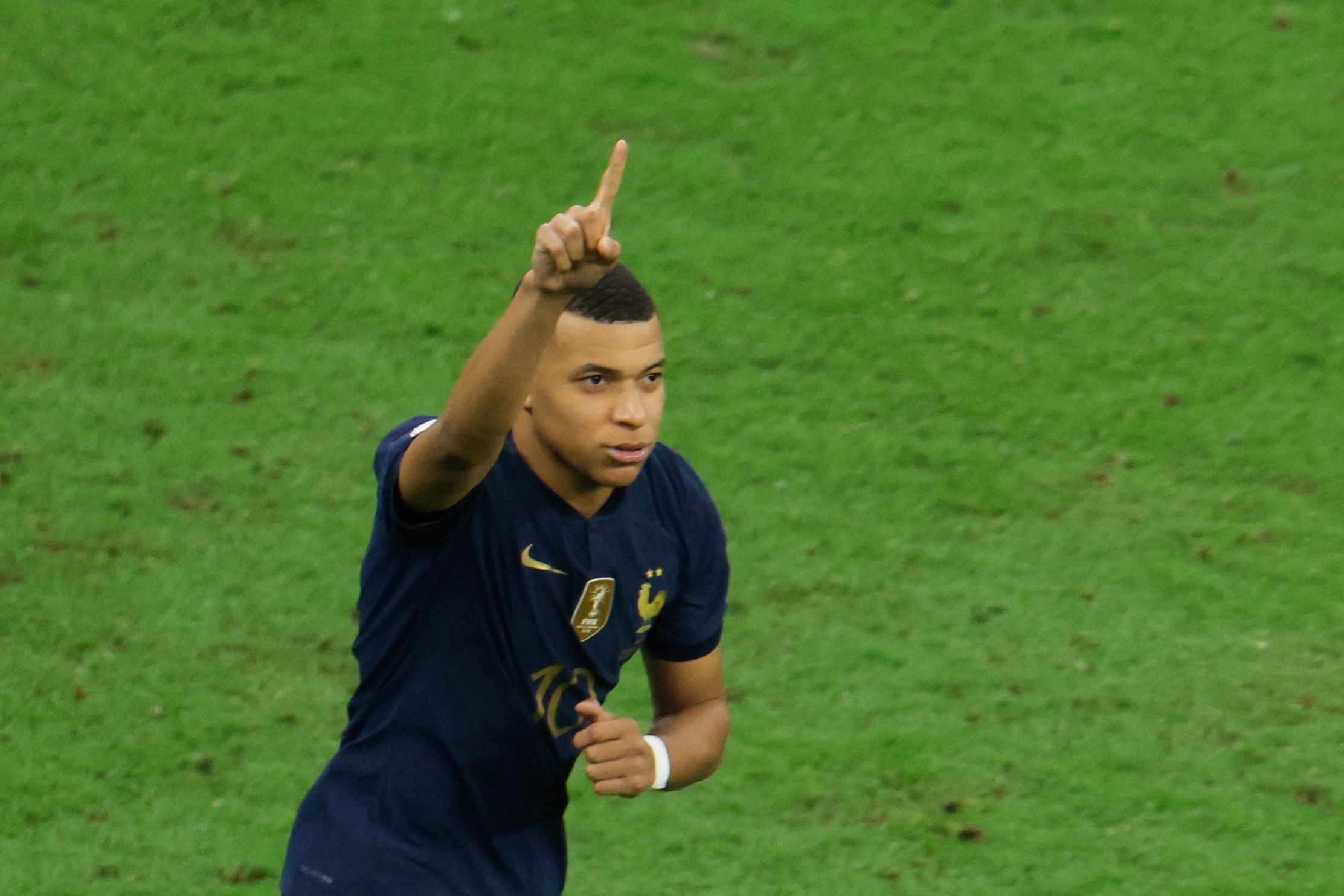 Penyerang timnas Prancis Kylian Mbappe