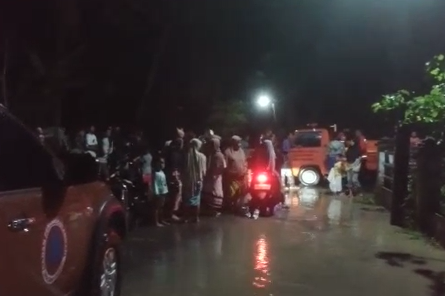 Banjir di Lhok Seumawe.