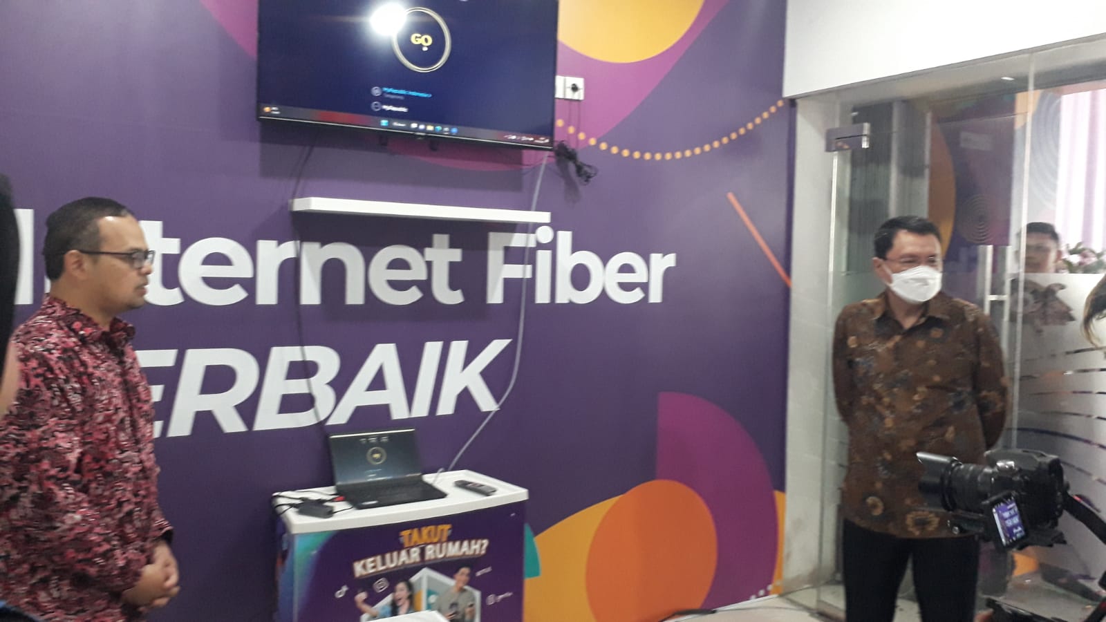 Peresmian perluasan jaringan MyRepublic ke Jambi dan Karawang