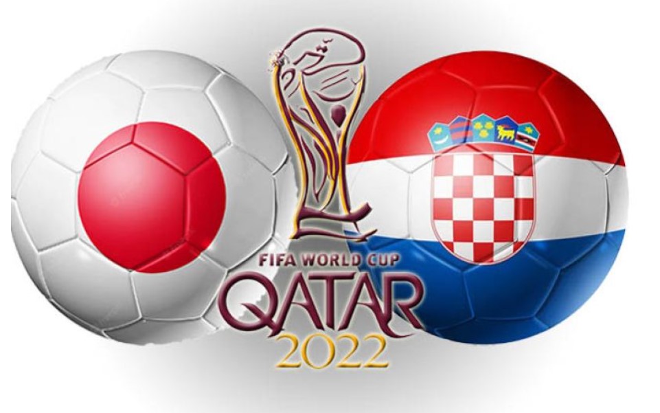 Previre laga 16 besar Piala Dunia antara Jepang dan Kroasia.