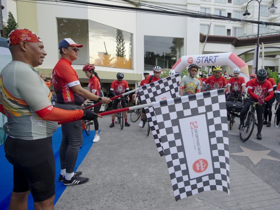 Kegiatan Jelajah Bike IKN menempuh jarak 88,5 km dengan elevation gain sepanjang 1.601 meter. 