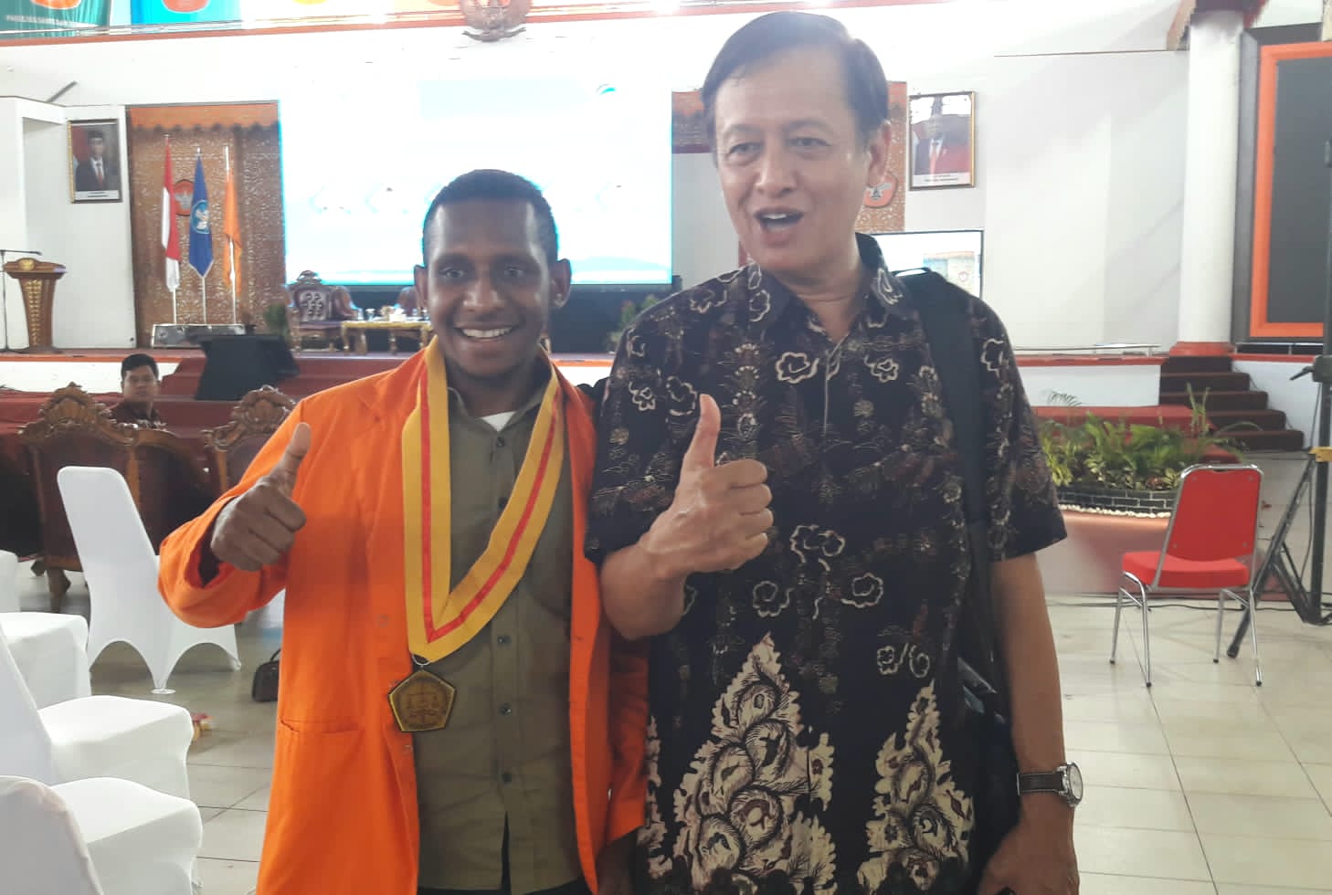 Salah satu peserta seminar sosialisasi.