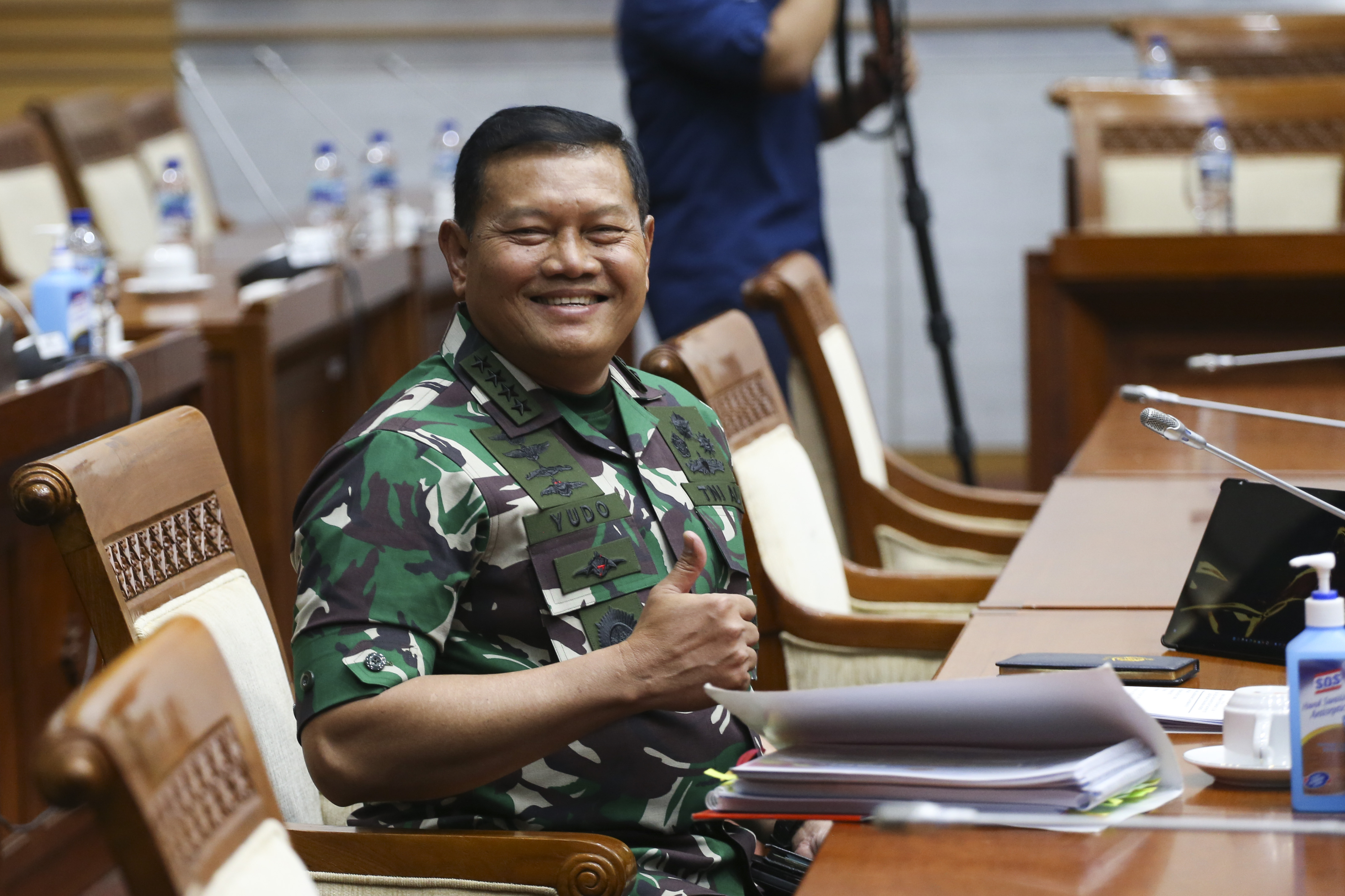  Kepala Staf Angkatan Laut Laksamana TNI Yudo Margono.