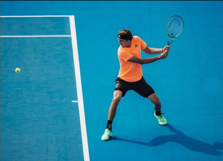 Petenis Jerman Alexander Zverev