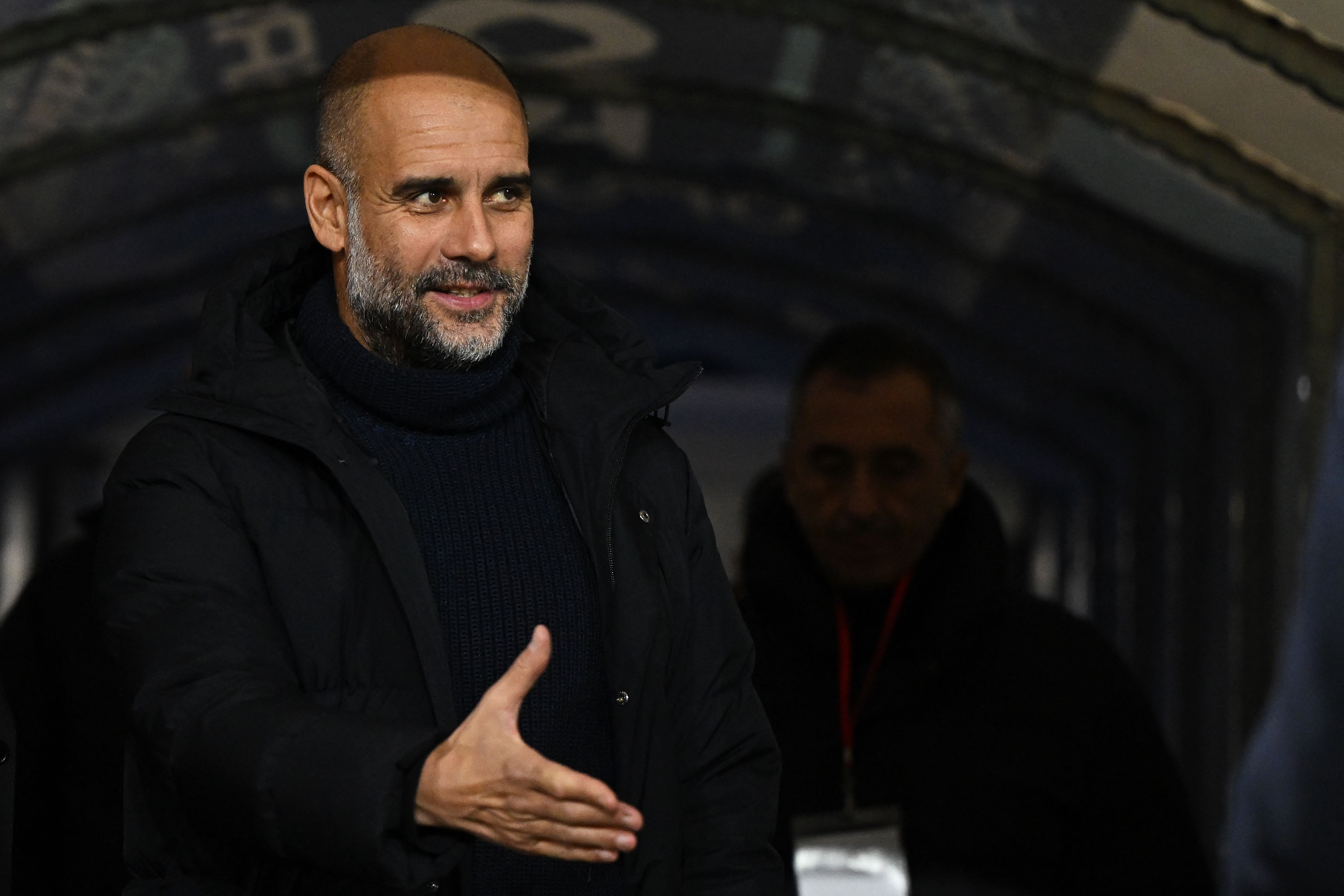 Manager Manchester City Pep Guardiola