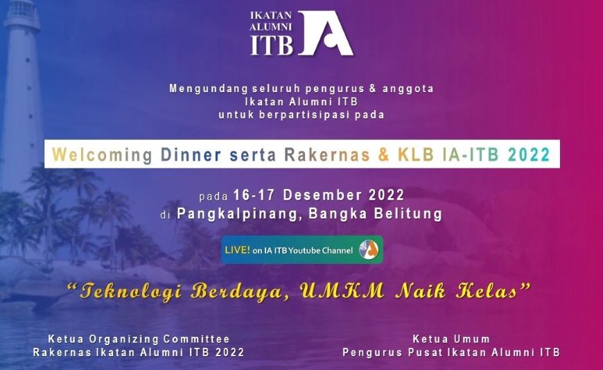 Ikatan Alumni Institut Teknologi Bandung menggelar Rakernas dan KLB di Pangkalpinang