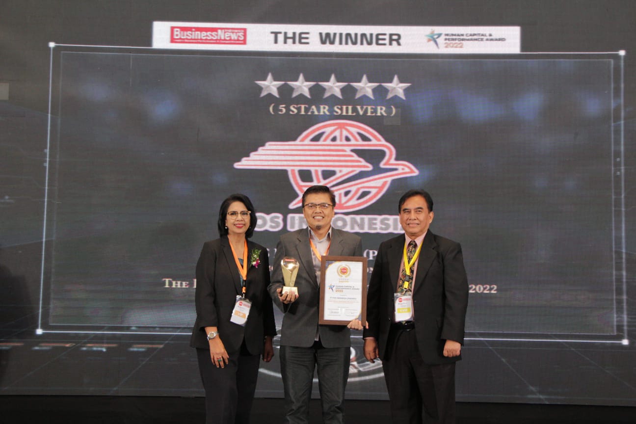 Penghargaan untuk PT Pos Indonesia di ajang Human Capital and Performance Award 2022