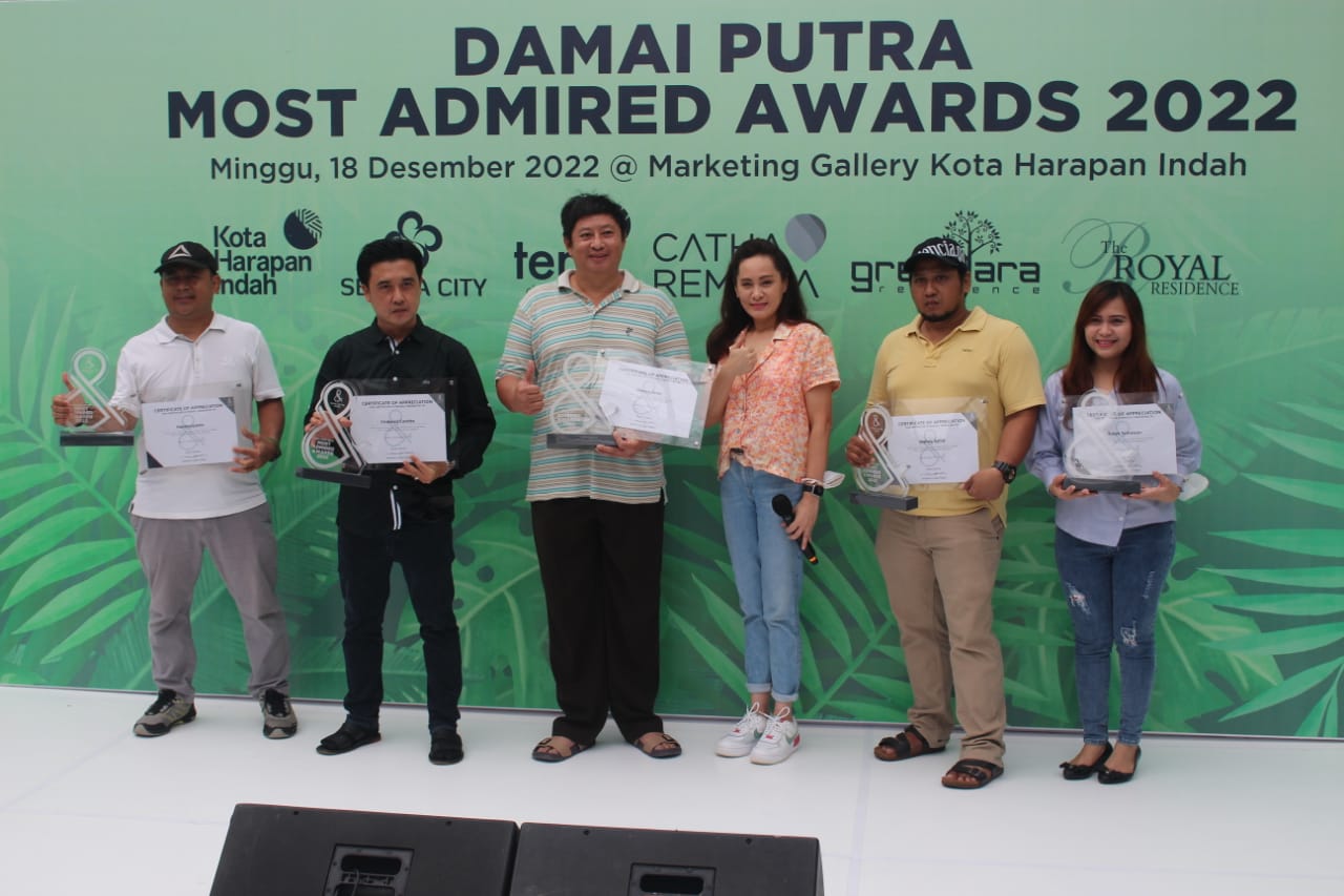 Damai Putra Most Admired Awards 2022 Apresiasi Stakeholder dan Konsumen 