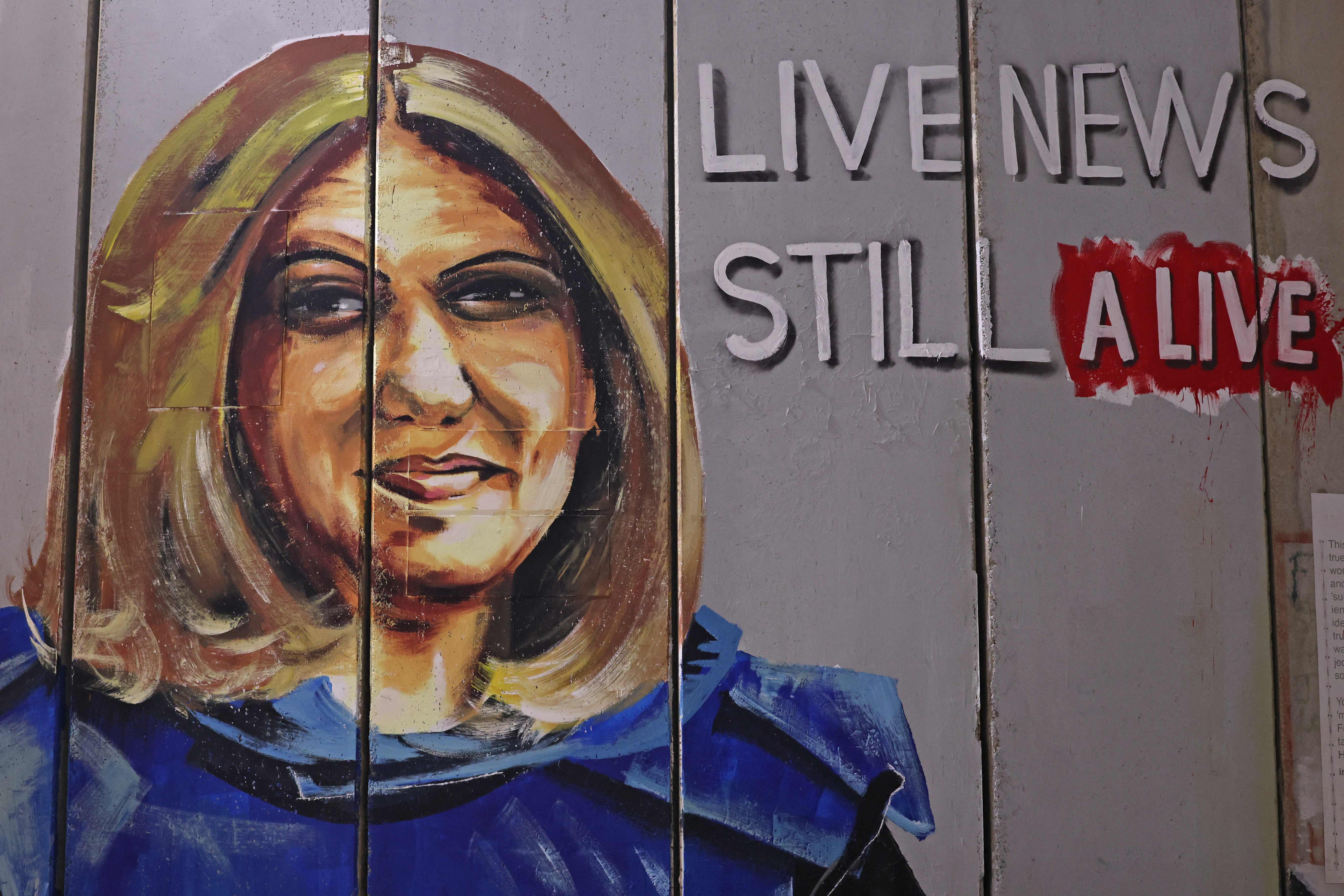 Jurnalis Al Jazeera Shireen Abu Akleh yang tewas saat meliput serangan Israel ke Palestina.