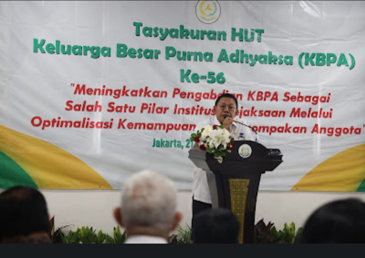 Jaksa Agung Apresiasi Kontribusi Keluarga Purna Adhyaksa