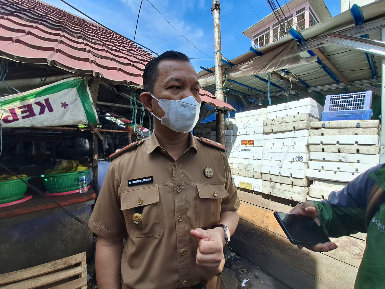 Raimon Lauri, Kepala Dinas Perdagangan Kota Palembang
