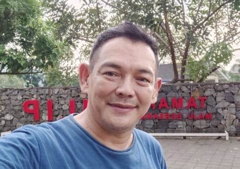 Aktor Teguh Julianto yang turut membintangi film edukasi 