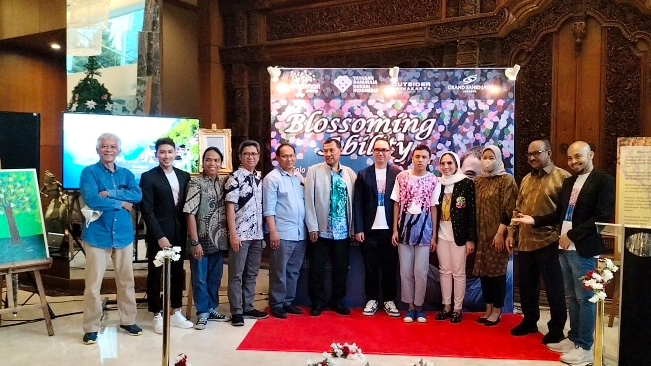 Gelar Pameran Lukisan Tunggal, Muhammad Salman Farisyi Bagikan Inspirasi dan Makna Hidup