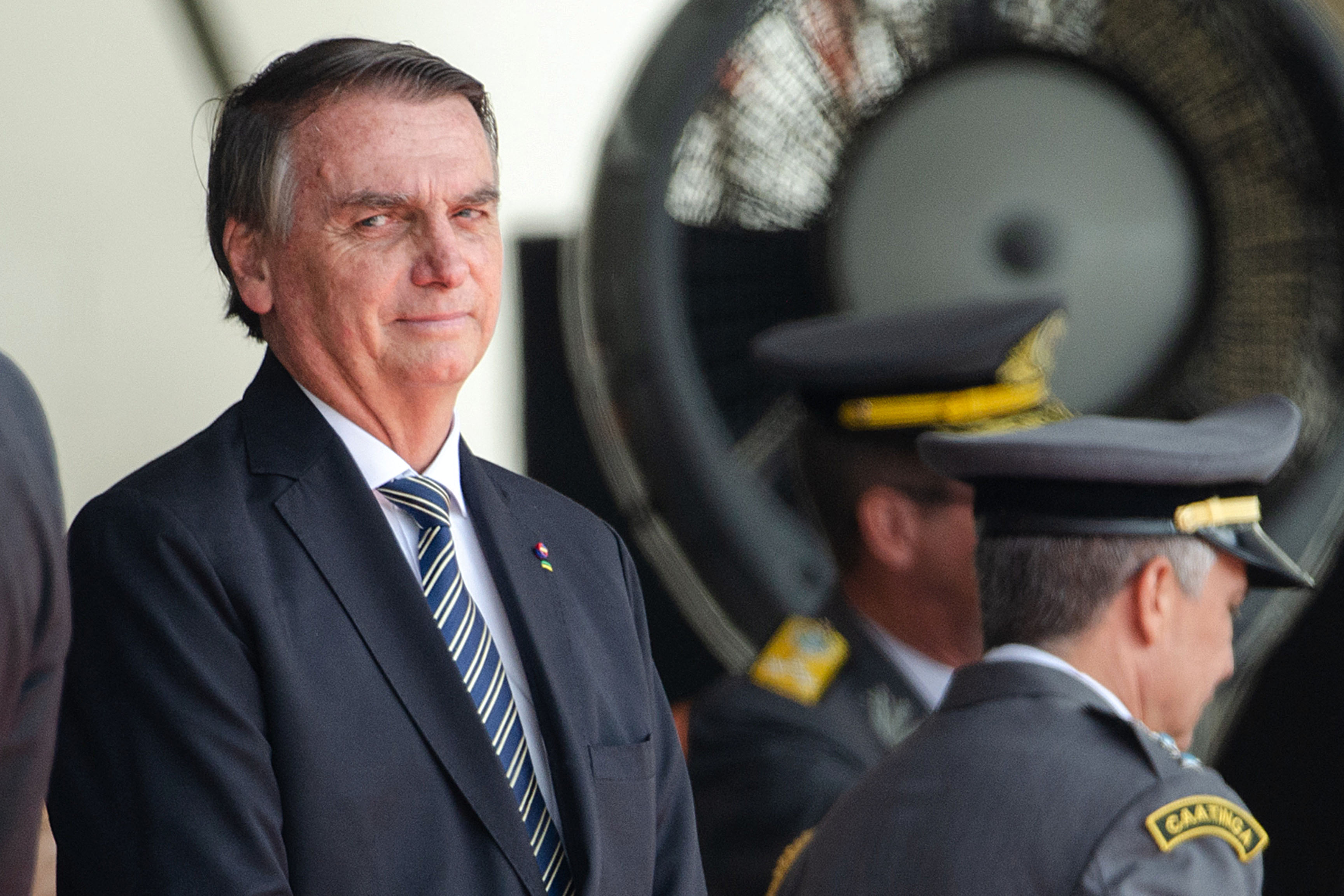 Jair Bolsonaro, yang sebentar lagi meninggalkan jabatan Presiden Brasil.