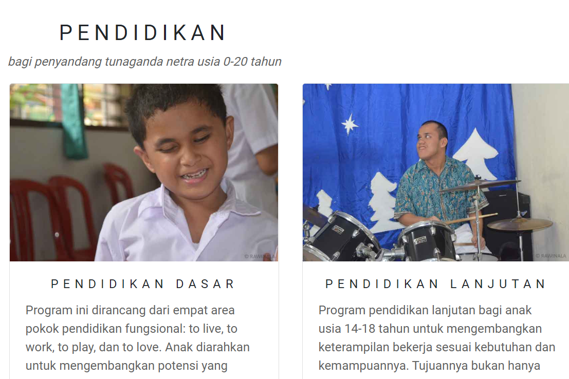 Pendidikan konvensional di Indonesia melihat komunitas penyandang disabilitas sebagai hambatan. 