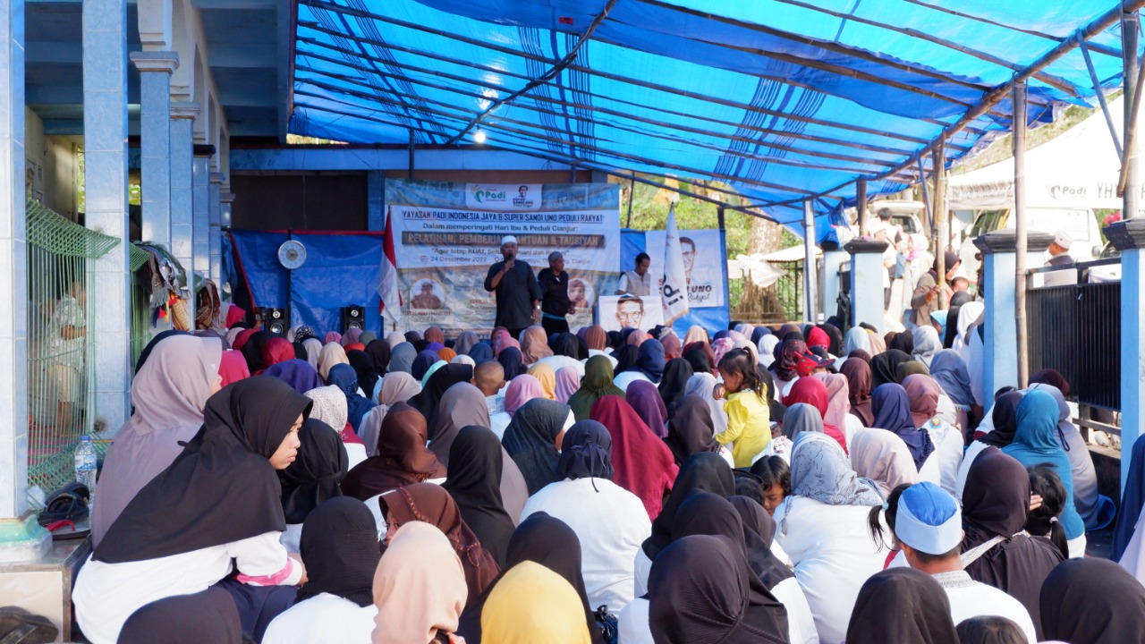 Relawan Super SandiUno Latih Korban Bencana Cianjur Membuka Peluang Usaha