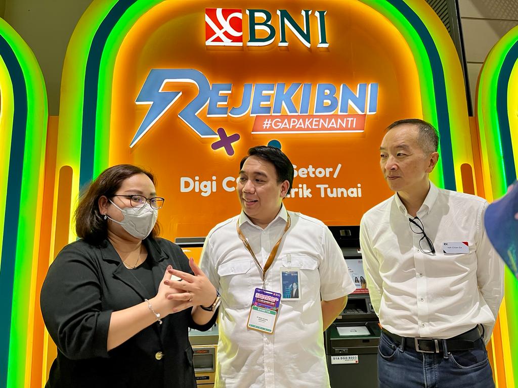 Acara pembukaan Indonesia Maternity Baby and Kids Expo (IMBEX) 2022 di Jakarta Convention Center, Jumat (2/12).