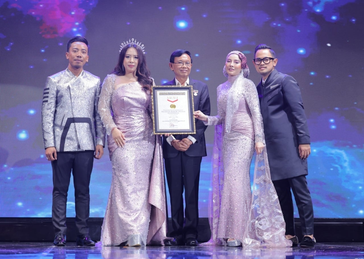 Berdayakan Ibu Rumah Tangga, MS Glow Kembali Meraih Rekor MURI