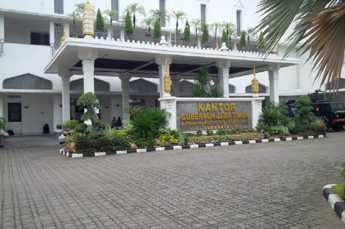 Kantor Gubernur Jawa Timur di Surabaya.