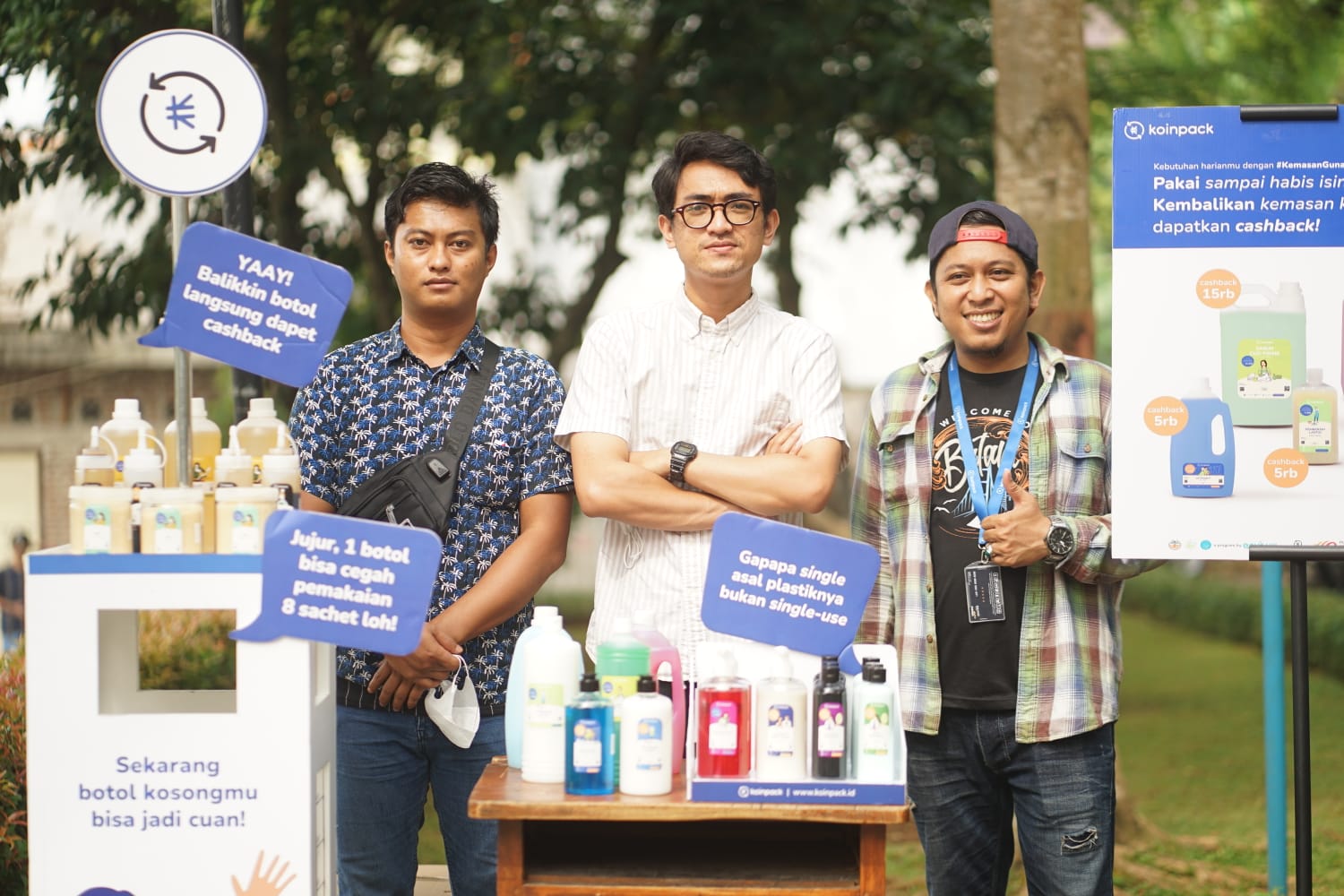 Kurangi Sampah, Startup Koinpack Dukung Gerakan Guna Ulang