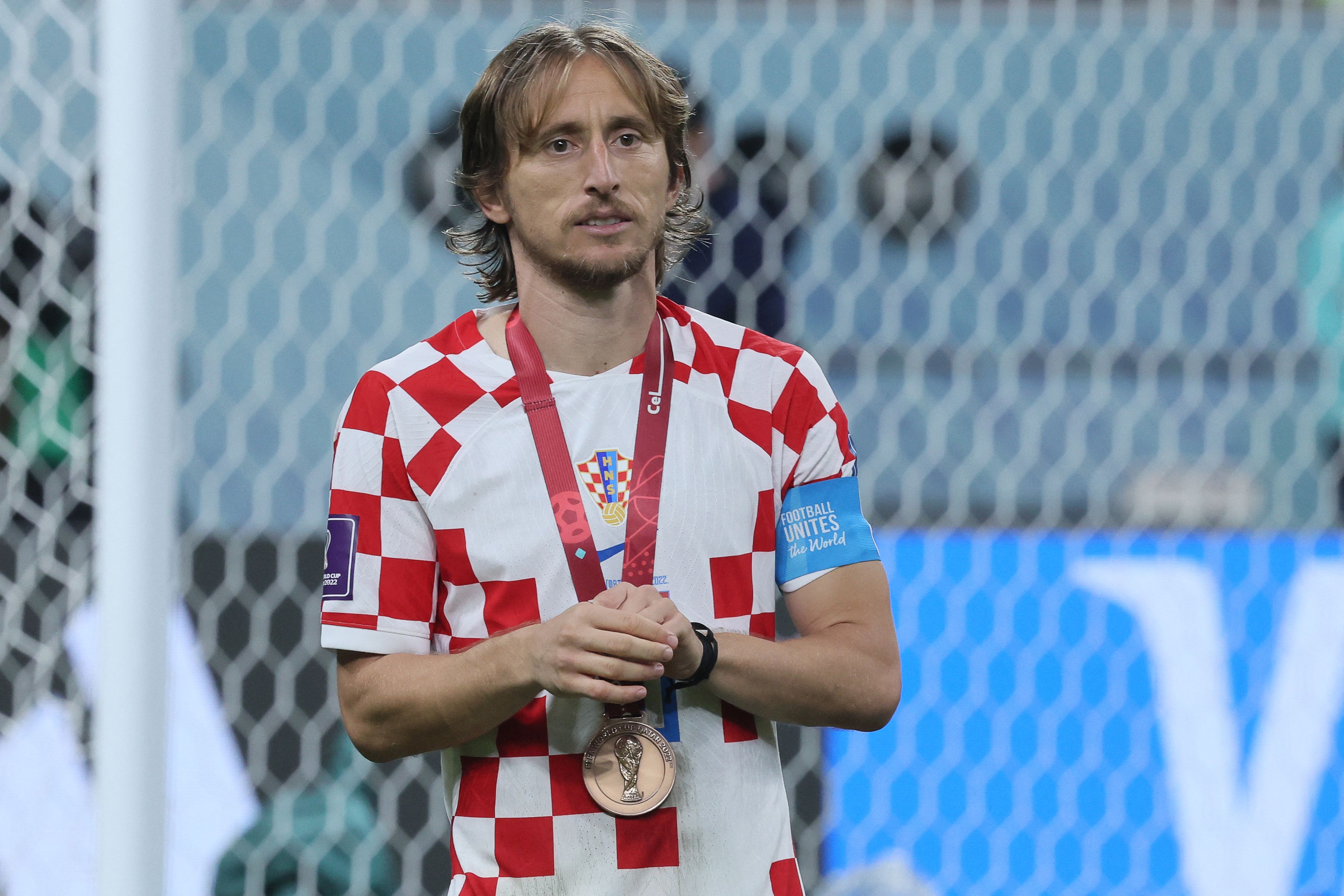 Gelandang timnas Kroasia Luka Modric