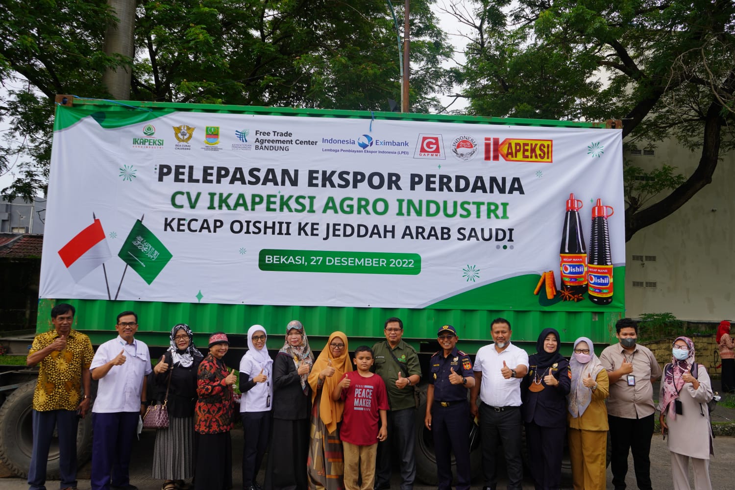 Pelepasan ekspor kecap manis ke Arab Saudi